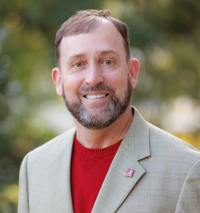 Dr. Glenn Tootle, a professor in the Department of Civil, Construction and Environmental Engineering at The University of Alabama and Affiliated Faculty member, has been selected as a recipient of the 2026-2027 J. William Fulbright Research Scholar Award. Tootle is wearing a sport jacket.