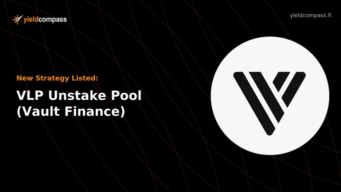 Image to announce that VLP from Vault Finance is Live on Solana.