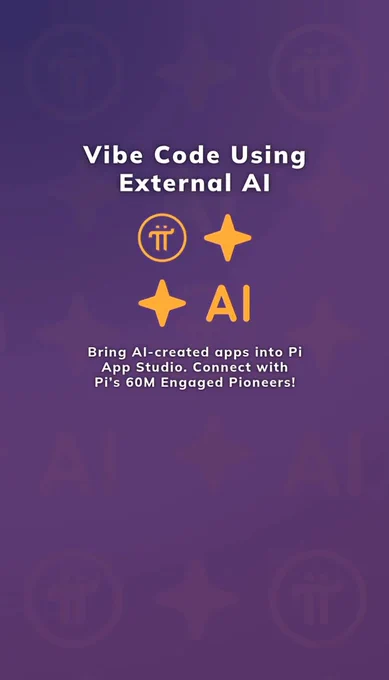 AI ile geliştirdiğin uygulamaları artık direkt Pi App Studio’ya taşıyabilirsin! 🚀