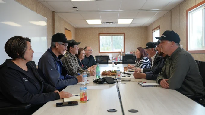 Rencontre entre le ministre Hodgson et la Nation Tahltan