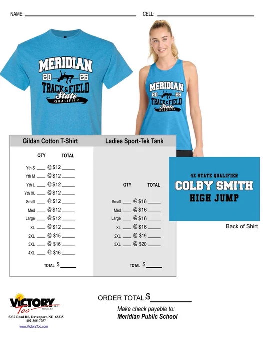 State Track Apparel