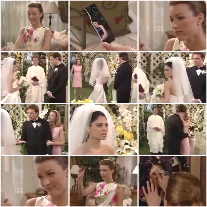 Gwen happily looks forward to Theresa’s downfall on NBC soap opera Passions
