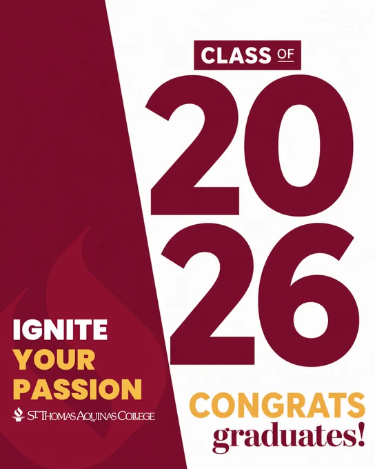 congrats graduates class of 2026 illustration with gold and maroon ribbon artwork