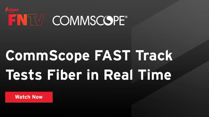 CommScope FAST Track technology tests fiber-optic cables in real time to assess network performance.