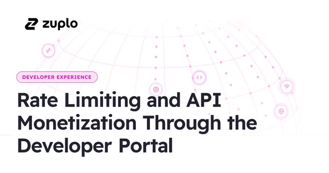 Rate Limiting and API Monetization Through the Developer Portal