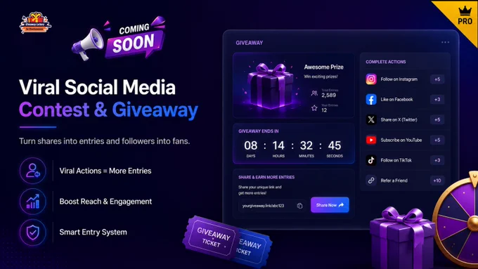 RaffleRocket Giveaway Lottery Plugin for WooCommerce