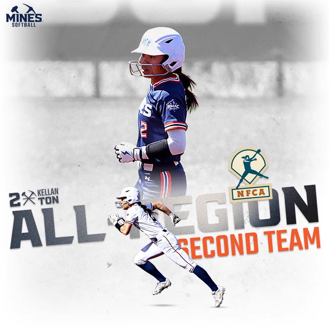 2025 NFCA Second Team All-South Central Region #2 Kellan Ton 