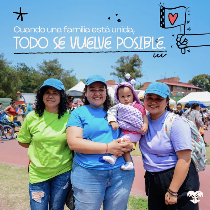 Cuando una familia está unida, todo se vuelve posible.