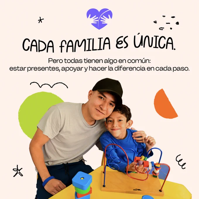 Cada familia es única.
Pero todas tienen algo en común:
estar presentes, apoyar y hacer la diferencia en cada paso.
