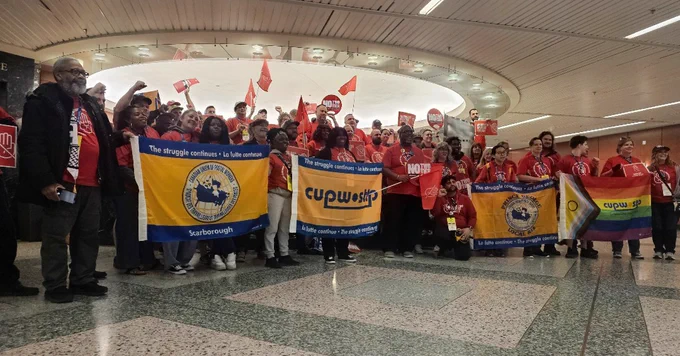 CUPW delegates at the 31st Constitutional Convention of the Canadian Labour Congress, Winnipeg, Manitoba CLC2026 #CUPWCLC2026 | Délégation du STTP à la 31e assemblée générale du Congrès du travail du Canada à Winnipeg (Manitoba). #CTC2026 #STTPCTC2026