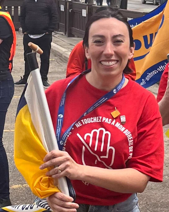 CUPW delegates at the 31st Constitutional Convention of the Canadian Labour Congress, Winnipeg, Manitoba | Délégation du STTP à la 31e assemblée générale du Congrès du travail du Canada à Winnipeg (Manitoba). 

#CLC2026 #CUPWCLC2026 #CTC2026 #STTPCTC2026