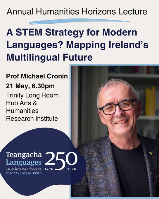 Headshot of Prof Michael Cronin.