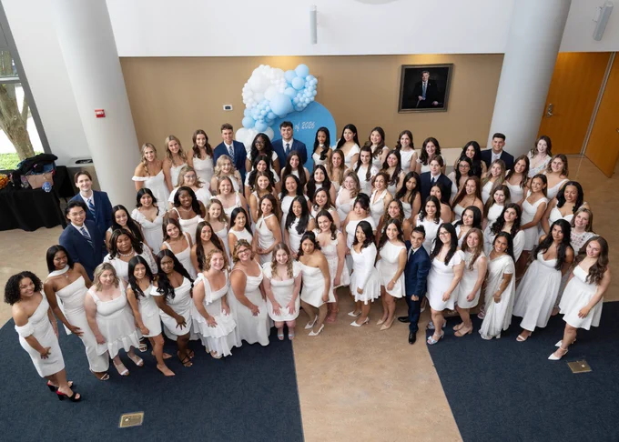 Group photo of the Nursing Class of 2026.
