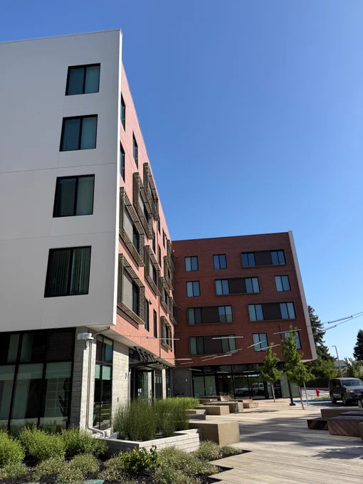 photo of completed building