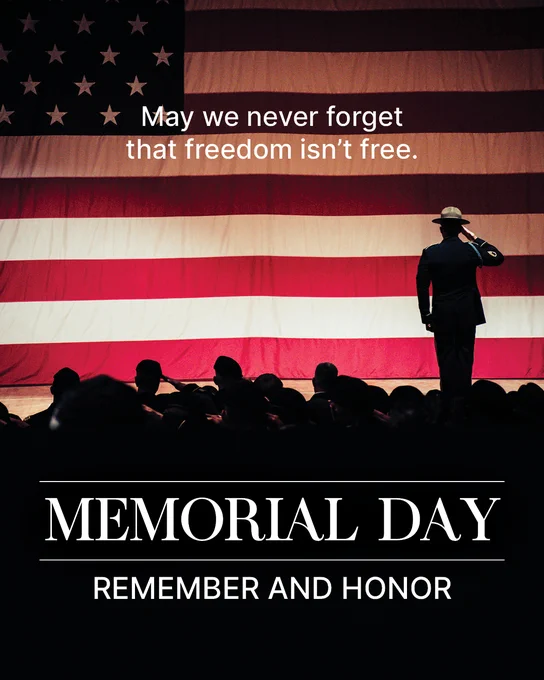 Every flag, every parade, every quiet moment of remembrance points back to those who gave all. Today, we honor them with gratitude.
