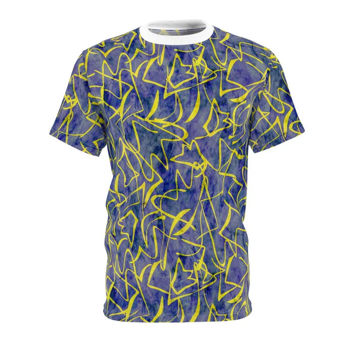 Artistic Abstract Graffiti Streetwear T-Shirt for Casual Wear Shop the Artistic Abstract Graffiti Streetwear T-Shirt—featuring vibrant, original artwork and premium comfort for standout urban style.