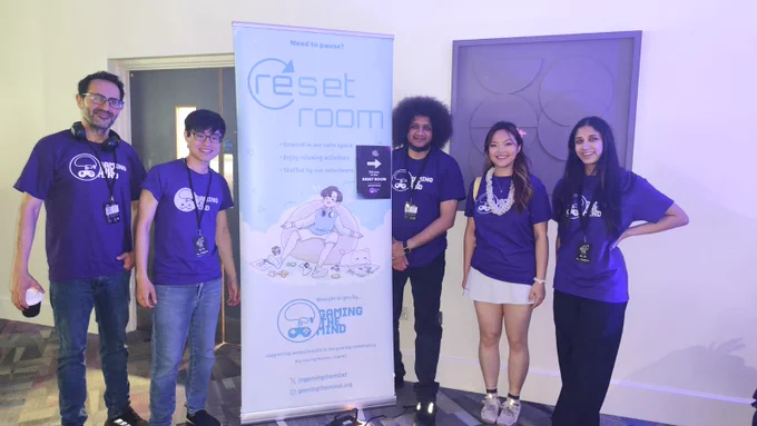 Reset Room volunteers