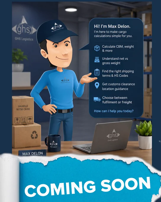 GHSL Max Delon an AI interactive Agent for your Cargo and shipment support