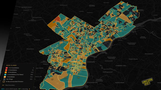 map of philly wards and divisions