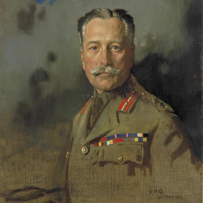 Field-marshal Sir Douglas Haig, Commander-in-chief, France, From December 15th 1915.