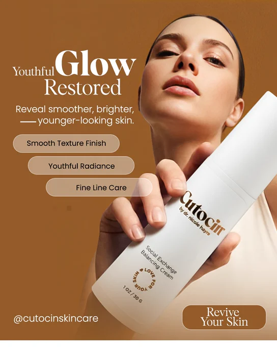 Reveal smoother, brighter, younger-looking skin ✨
Because healthy skin never goes out of style.
✔ Smooth texture finish
✔ Youthful radiance
✔ Fine line care
Lightweight, effective, and designed for skin that looks naturally healthy and refreshed.
💌 info@cutocin.com
☎️ 703.827.8600
🔗 https://cutocin.com
#skincare #glowingskin #youthfulskin #skincareproducts #beautyroutine #antiaging #radiantskin #healthyskin #skincarelover #glowup #cutocir #selfcare #skincarecommunity 
