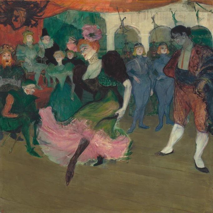 Marcelle Lender Dancing the Bolero in "Chilpéric"