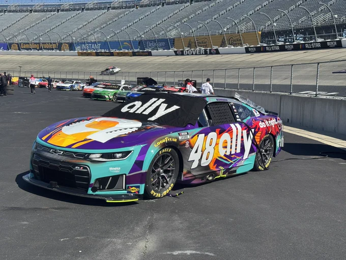 The Ally 48 in the garage at Dover.