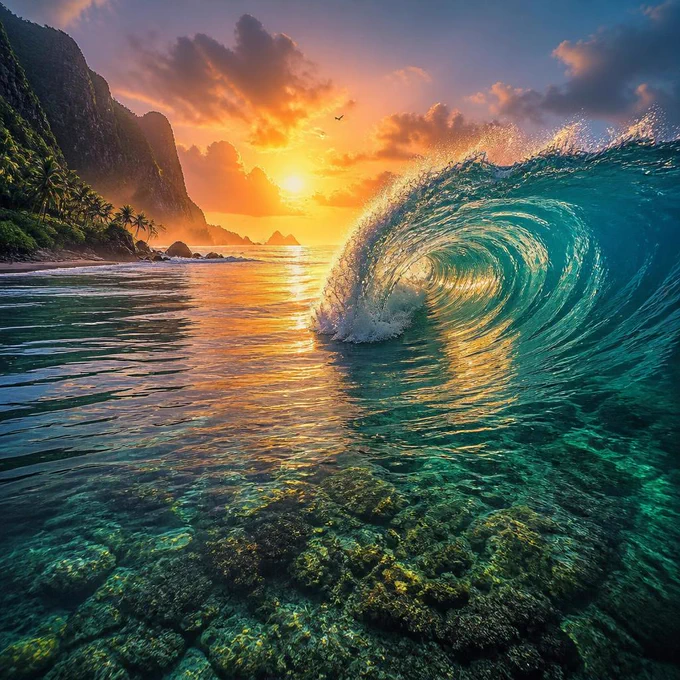 Excelente sábado com água cristalina, tubos perfeitos e o oceano brilhando sob o nascer do sol. 🌊☀️✨

Dias assim lembram por que o surf é muito mais do que esporte é conexão com energia, natureza e liberdade.

Que nunca faltem ondas incríveis pelo caminho. 🏄‍♂️

#ExcelenteSabado #Surf #WaveLife #Surfing #OceanVibes #PerfectWave #SurfCulture #TropicalSurf #Barrel #SurfReport