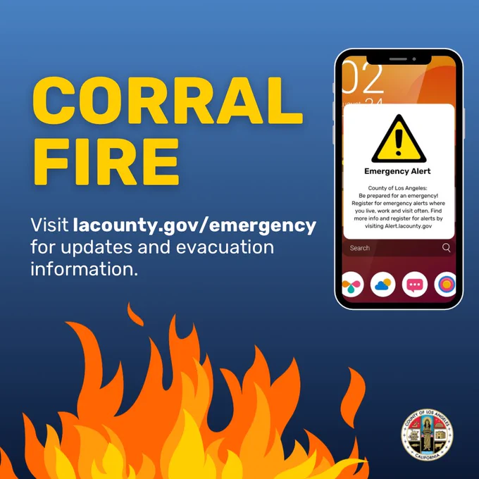 Corral fire