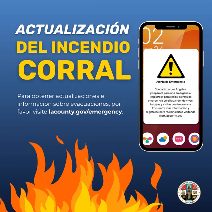 Corral fire