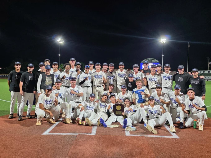 Team picture after the Cougars won the West District Championship!