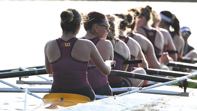 Gopher rowing at Big Ten Championships