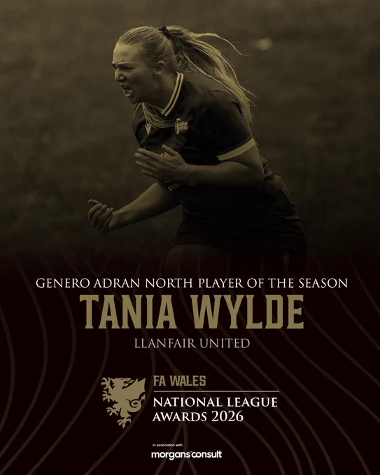 Genero Adran North Player of the Season - Tania Wylde. 