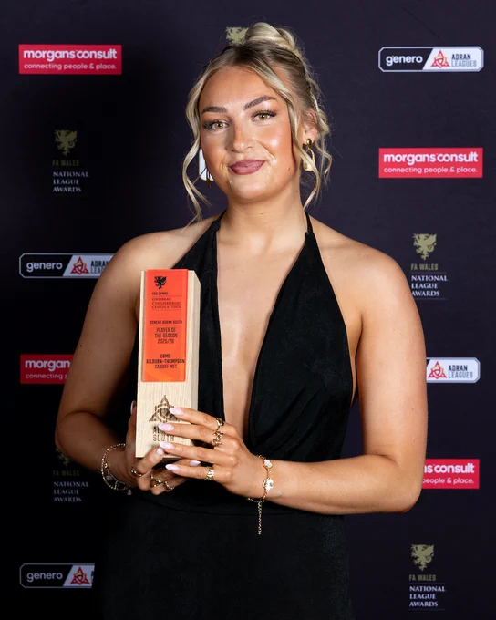 Genero Adran South Player of the Season - Esme Kilburn-Thompson. 