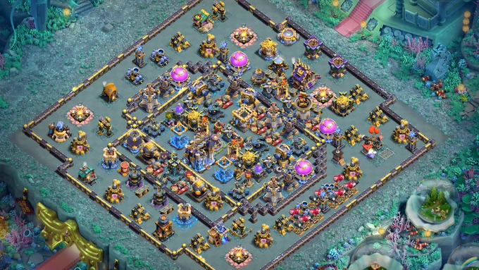 Base 4 : Legend Farming Base • Anti Dragon TH18 Ranked Defense - COC Base Meta May 2026