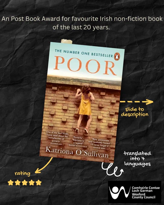 An Post Book Awards for Favourite Irish Non-Fiction Books of the last 20 years. 