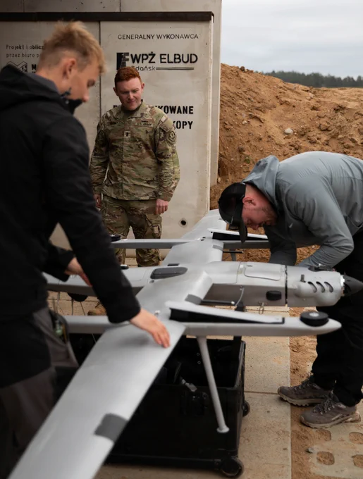 #2dCavalryRegiment Soldiers and industry partners put new drones to the test at #SaberStrike26 in Poland. 