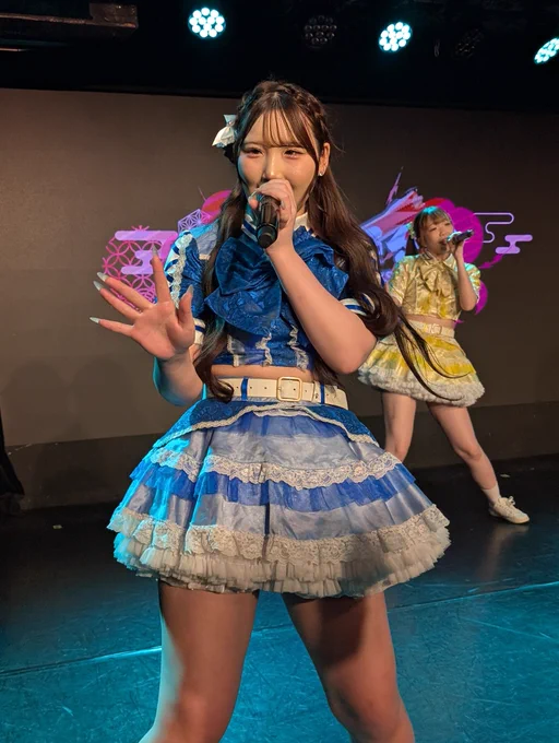 青色担当　松尾きらら💙

ワンマンライブにて、研修生から正式なメンバーになり、勢いは止まらない。
自分自身も年は取ったが、ヒップバーンメンバーに負けず向上心は大事にしたい🤗