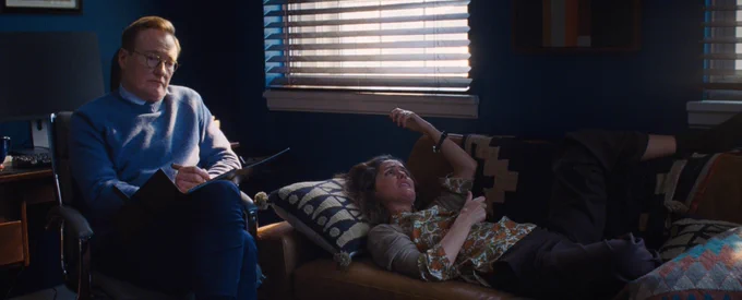 Conan O'Brien plays Rose Byrne's therapist in the intense psychological drama If I Had Legs I'd Kick You but how enjoyable is the film?