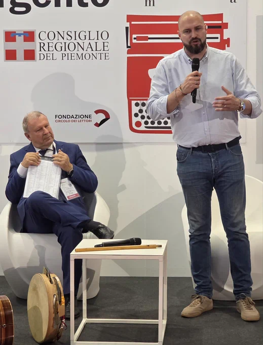 #SalTo26  #Spazio Argento #AssesaoreMaurizioMarrone #GiulioBiino #RightToRead #lettura 