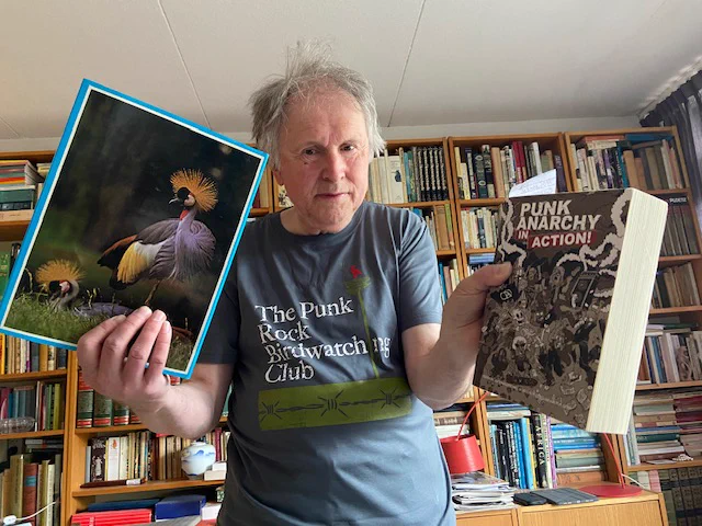 T-shirt, gift by Cheap 'n' Nasty  bassist/singer Terry to singer Herman, given at concert Steve Ignorant Band Hagar the Womb Headsticks, Melkweg Amsterdam, 14 May 2026