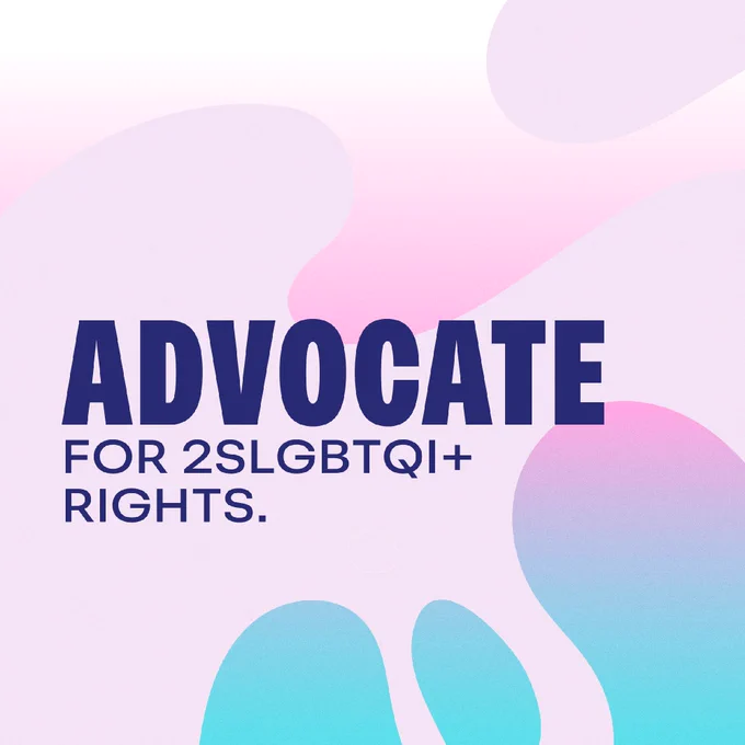 For many 2SLGTBQI  workers, hate and discrimination
are part of daily life. This must stop.