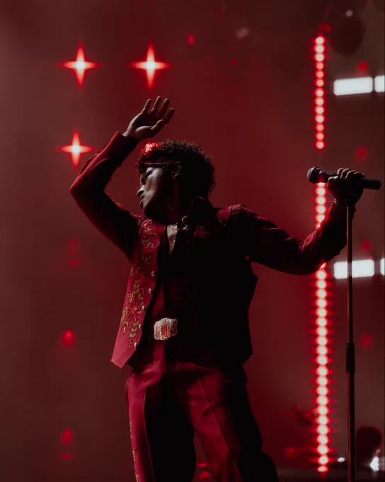 Bruno Mars on stage