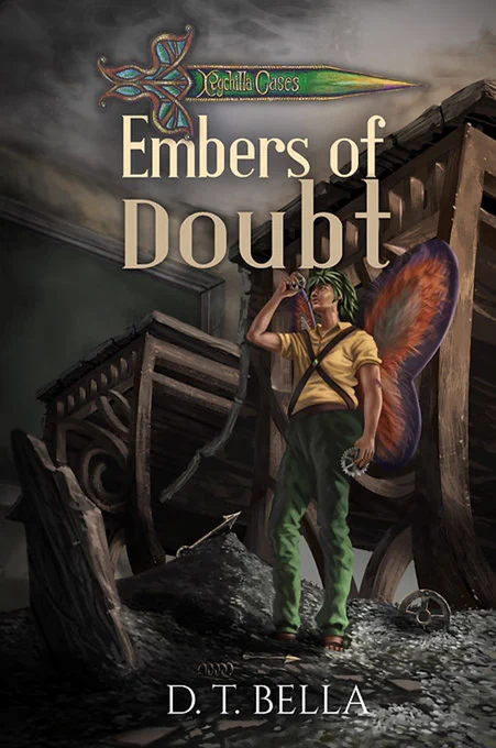 Book cover Embers of Doubt by D.T. Bella
