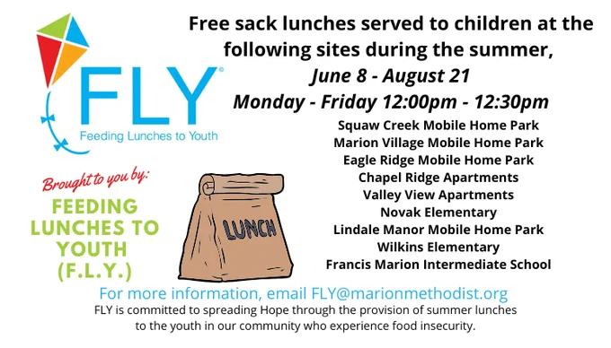 Free Sack Lunches for Youth