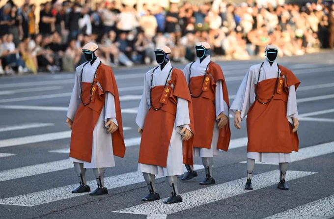 robot monks