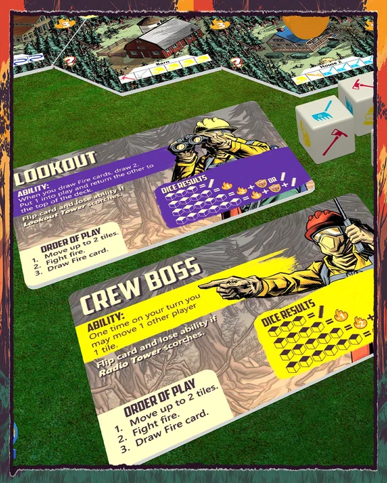 🎮 Try on Tabletopia - https://tabletopia.com/games/hotshots
🚀 Follow on Kickstarter - https://www.kickstarter.com/projects/fsd/hotshots-a-cooperative-wildfire-fighting-game
