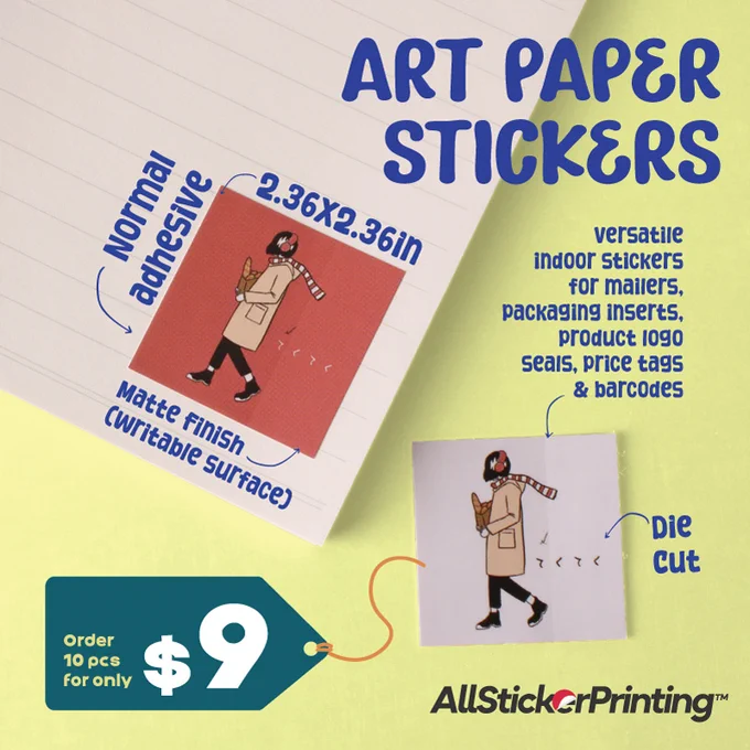 Art Paper Stickers