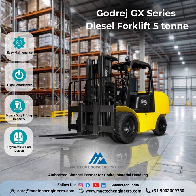 Godrej GX Series Diesel Forklift (5T)