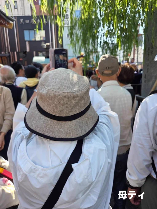 お祭り大好きな母